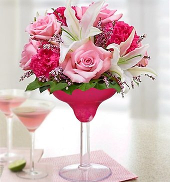 Pretty Pink Margarita Bouquet