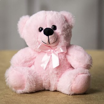 Daisy - 6\" Baby Pink Bear