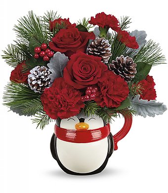 Send A Hug North Pole Penguin Bouquet