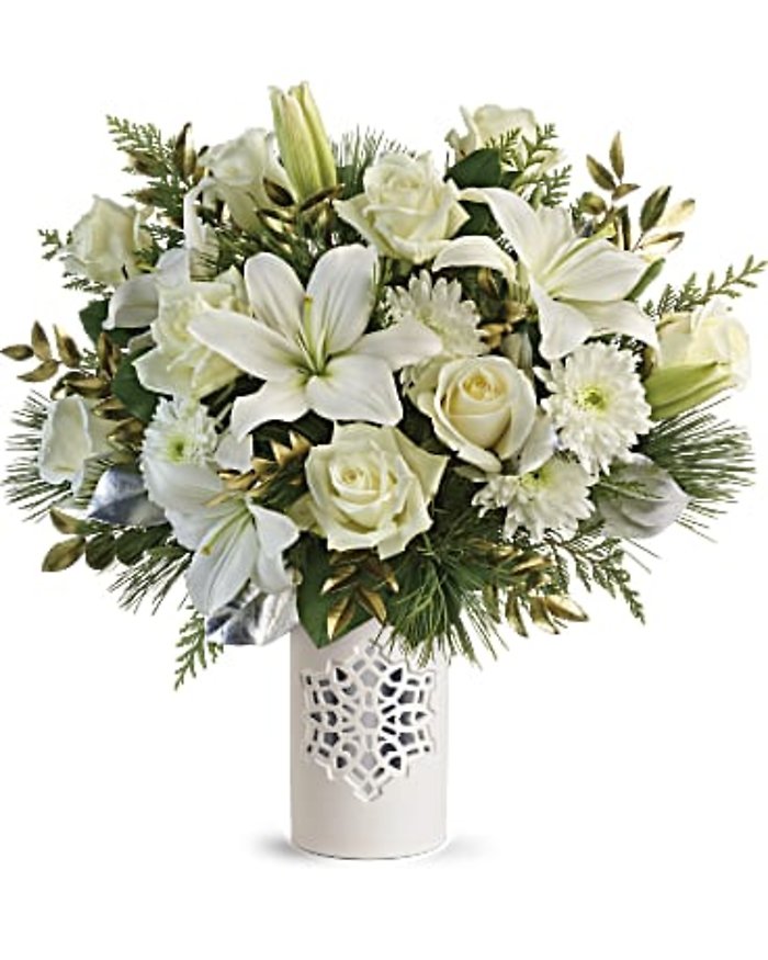 White Snowflake Bouquet