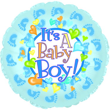 Baby Boy Mylar Balloon