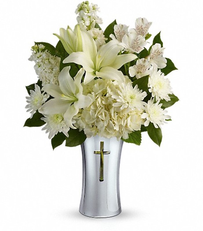 Shining Cross Vase