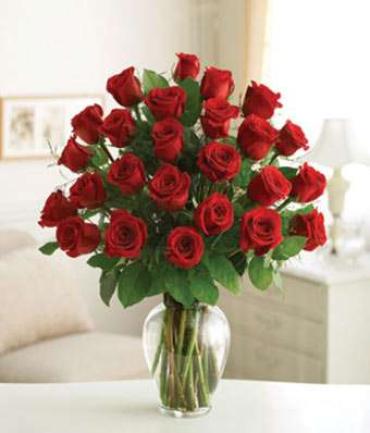 Ultimate Elegance  24 Premium Long Stem Red Roses