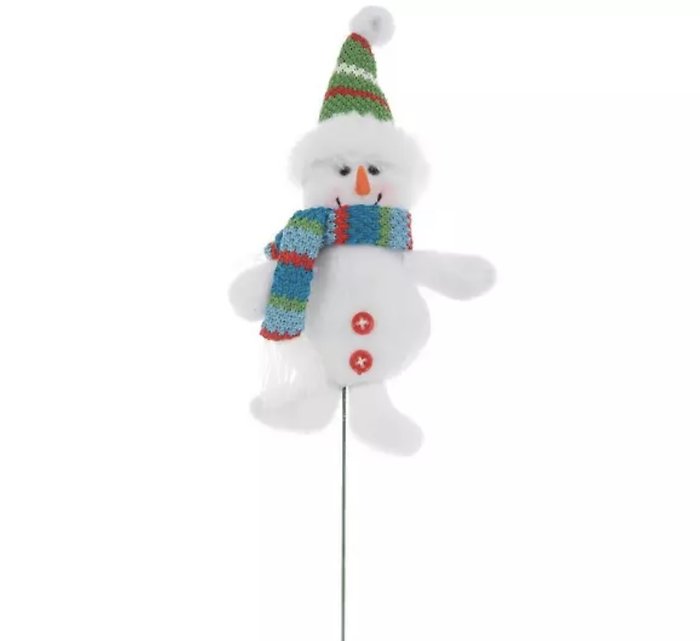 Jack Frost snowman pick