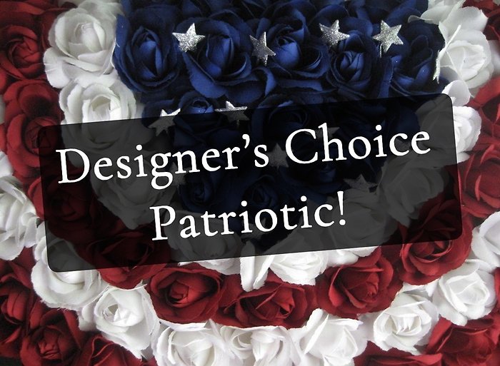Designer\'s Choice Patriotic Bouquet