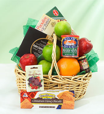 Fruit, Sweets and Treats Basket