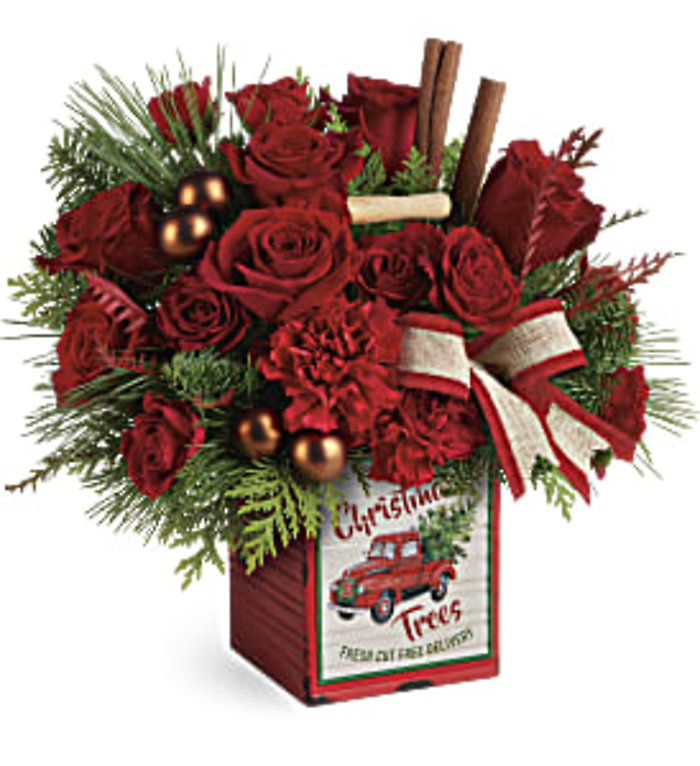 Merry Vintage Christmas Bouquet