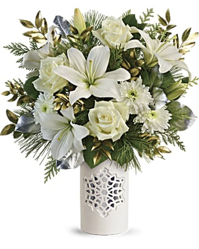 White Snowflake Bouquet