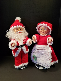 Mr. & Mrs Santa Set