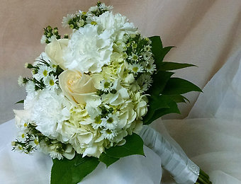 White Bridal Bouquet