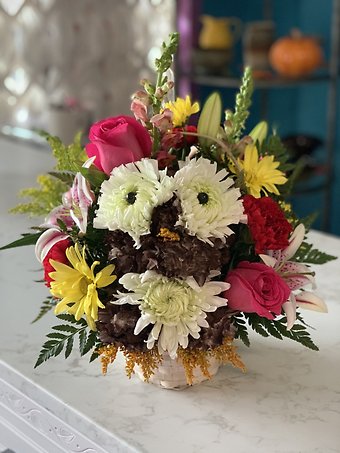 Wise Owl Bouquet