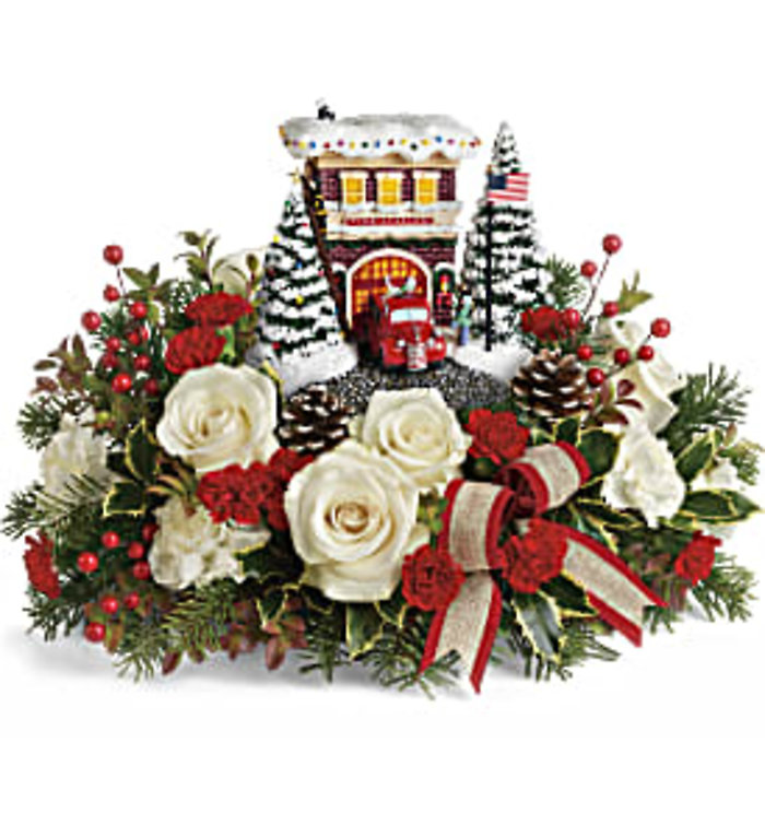 Thomas Kinkade\'s Hero\'s Holiday Bouquet
