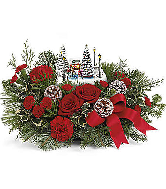 Thomas Kinkade\'s Oh What Fun Bouquet 2024