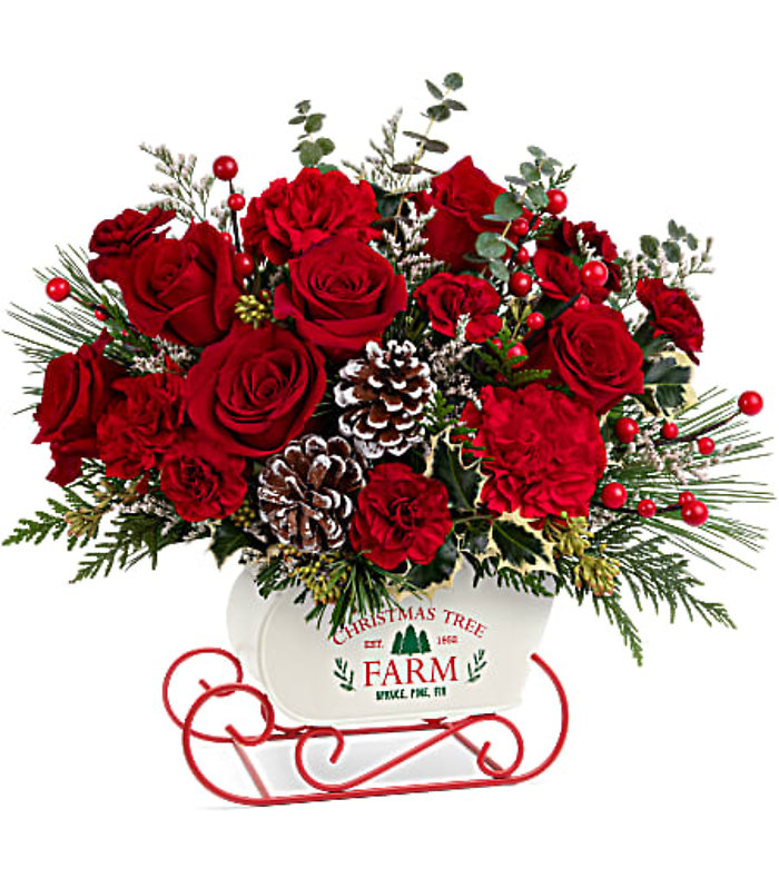 Snow What Fun Bouquet (Erich\'s Favorite)