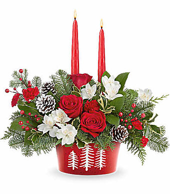 Evergreen Charm Centerpiece