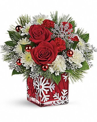 Silver Christmas Bouquet
