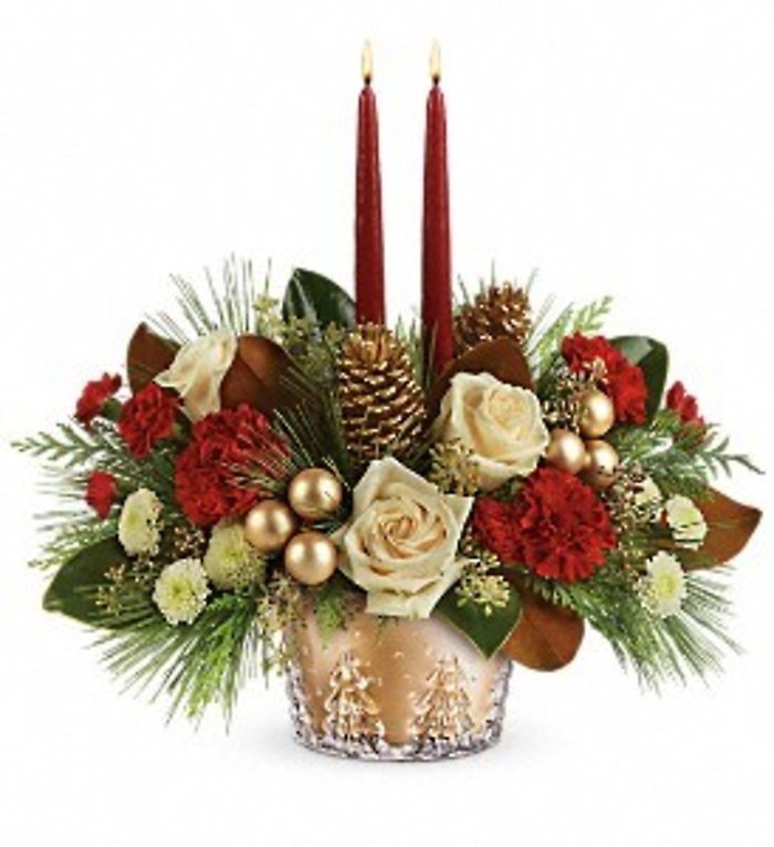 Winter Pines Centerpiece