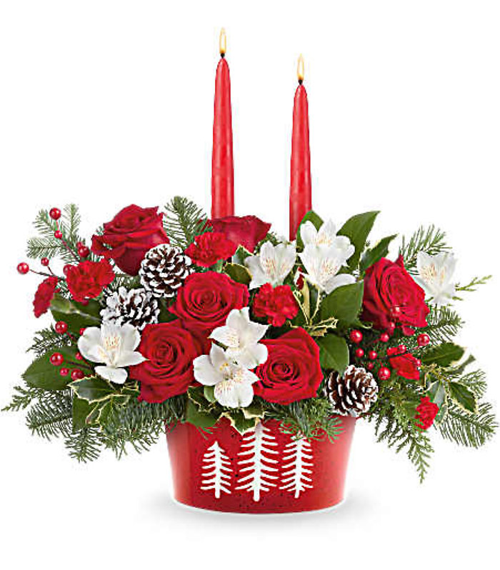 Evergreen Charm Centerpiece