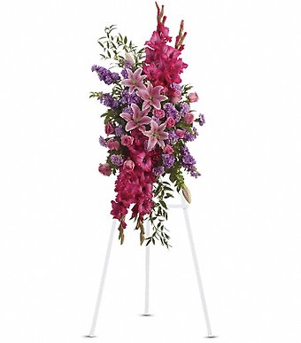 Touching Tribute Standing Spray