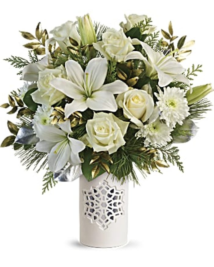 White Snowflake Bouquet