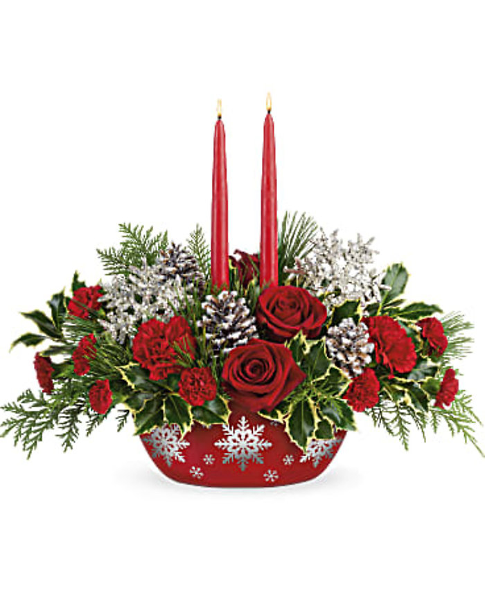 Winter\'s Eve Centerpiece