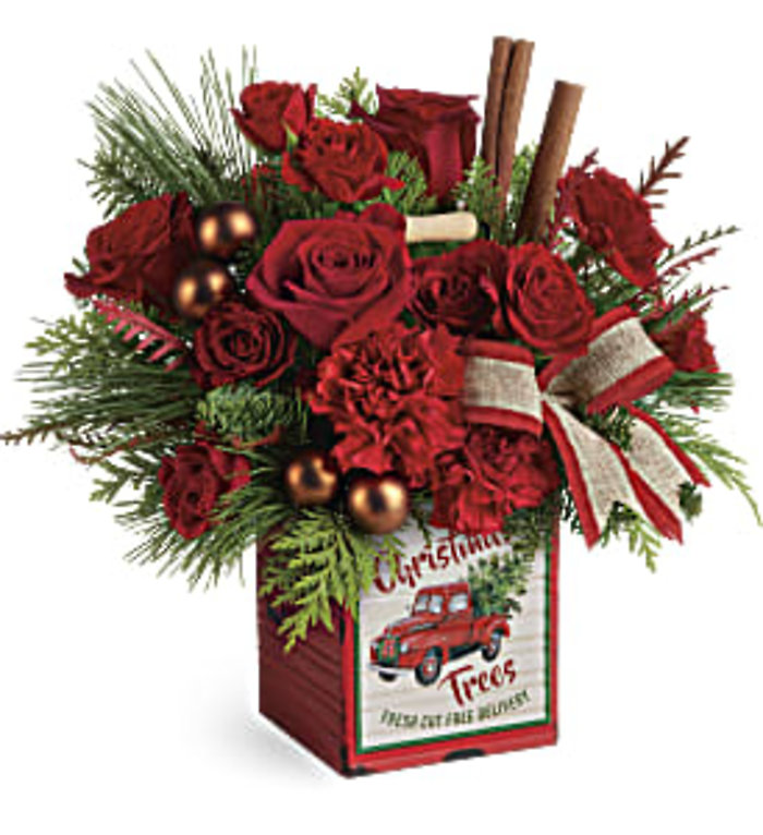 Merry Vintage Christmas Bouquet