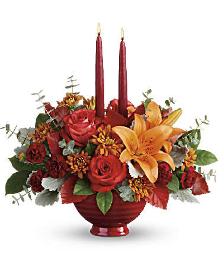 Autumn In Bloom Centerpiece