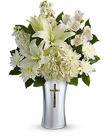 Shining Cross Vase