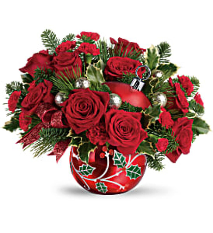 Deck The Holly Ornament Bouquet