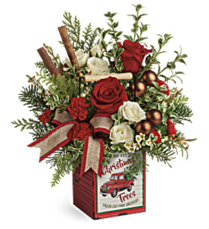 Quaint Christmas Bouquet