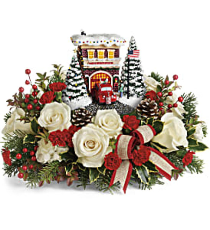 Thomas Kinkade\'s Hero\'s Holiday Bouquet