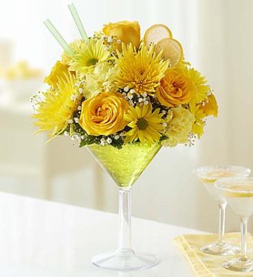 Lemon Drop Martini Bouquet