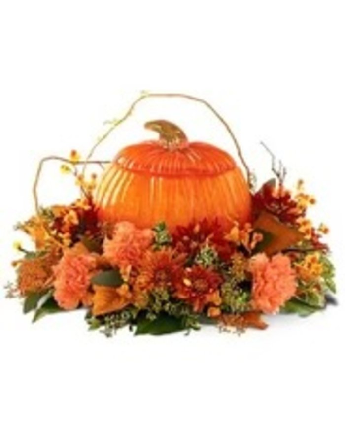 Country Pumpkin Centerpiece