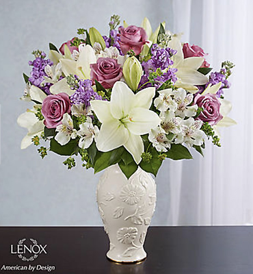 Loving Blooms Lavender & White