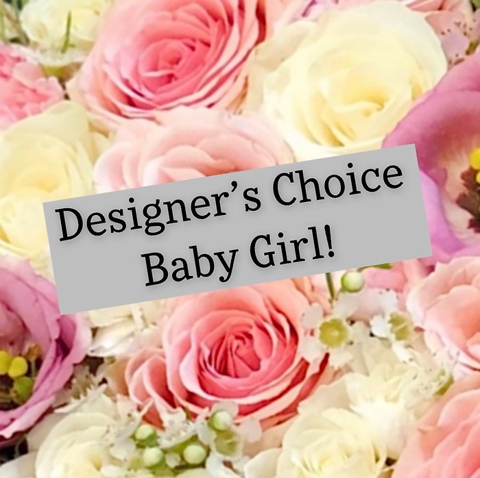 Designer\'s Choice Baby Girl Bouquet