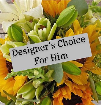 Designer\'s Choice For Him Bouquet