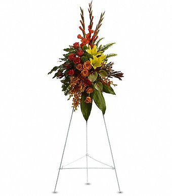 Tropical Tribute Standing Spray