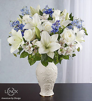 Loving Blooms Blue & White