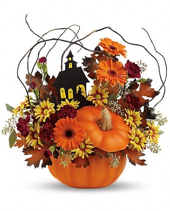 Haunted House Pumpkin
