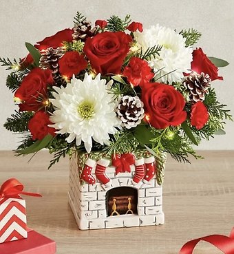 Cozy Christmas Fireplace