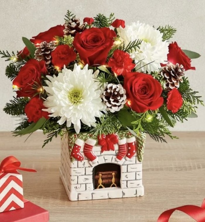 Cozy Christmas Fireplace