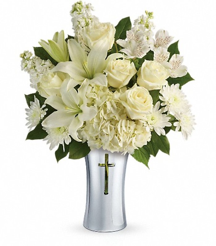 Shining Cross Vase