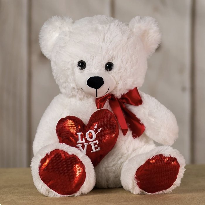 Cupid White Bear