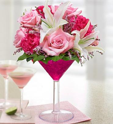 Cosmopolitan Martini Bouquet