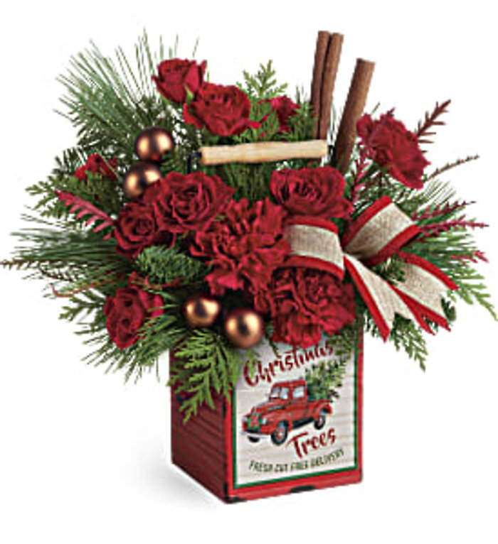 Merry Vintage Christmas Bouquet