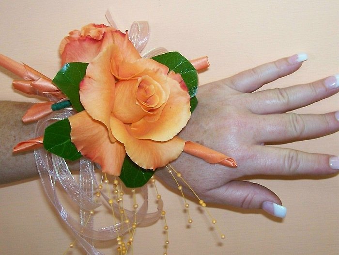 Double Rose Corsage