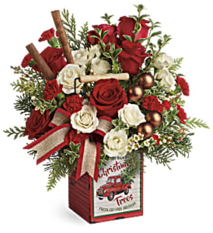 Quaint Christmas Bouquet