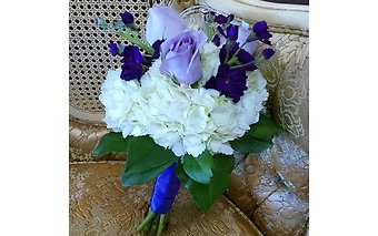 Rose Hydrangea Bridesmaid Bouquet