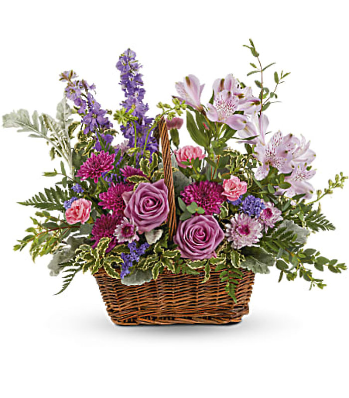 Lavender Meadows Basket