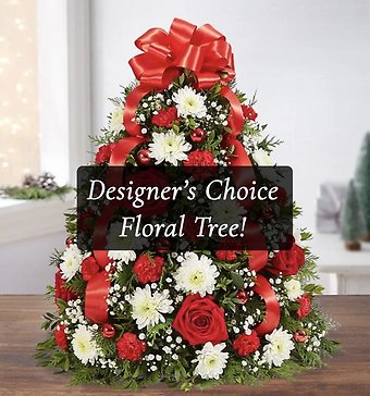 Designers Choice Christmas Flower Tree
